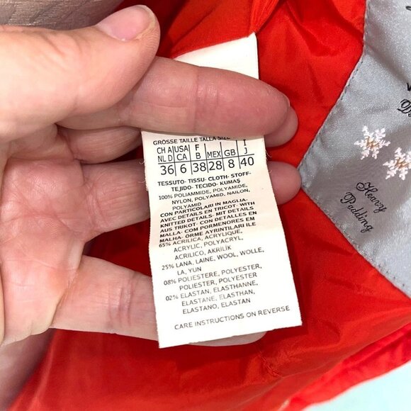 Max Mara Weekend Fur Hooded Jacket Womens Size 6 Detachable Belted Zipper Snaps - Picture 10 of 12